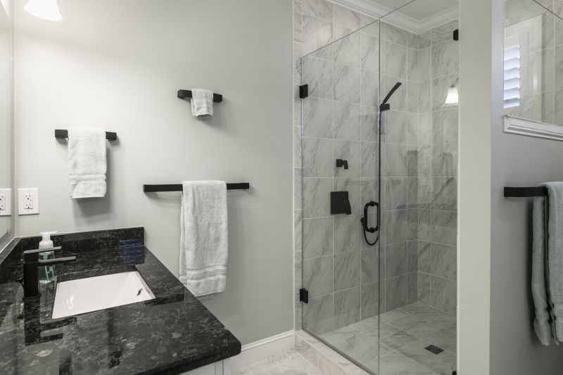 Granite Shower Installation in Anoka County, MN