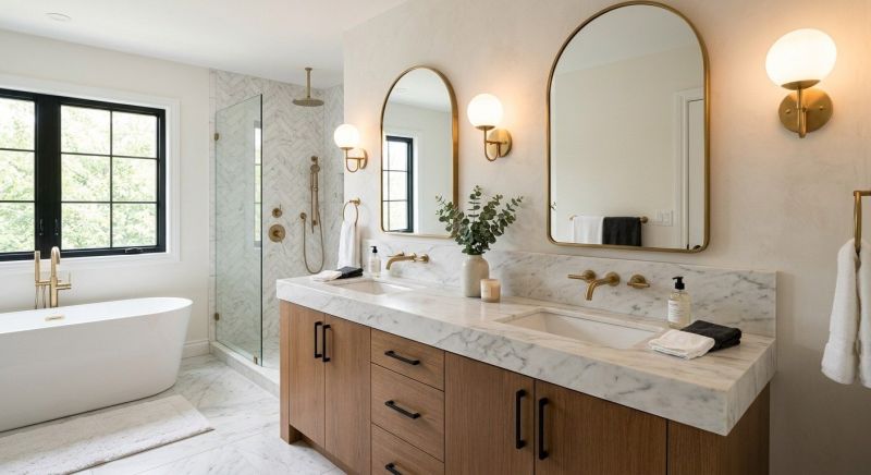 Luxury Bathroom Installation in Anoka County, MN