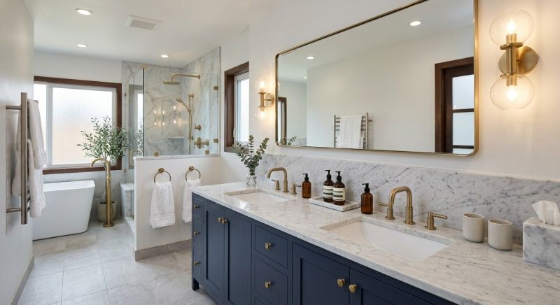 Luxury Bathroom Installation in Anoka County, MN