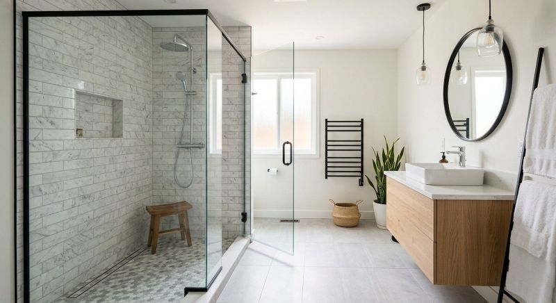 Tub To Shower Conversion in Forest Lake, MN