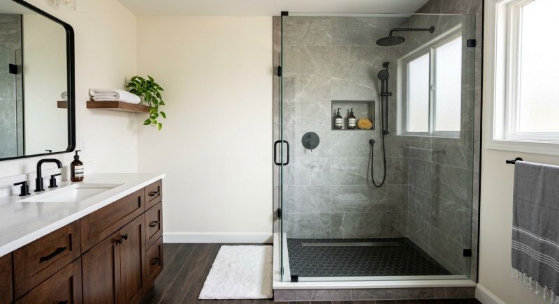Tub To Shower Conversion in Forest Lake, MN